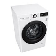 LG Lave-linge 9kg - 68L | Moteur intelligent AI Direct Drive™ garanti 10 ans | Dosage automatique ezDispense™, LG F94V35WHSA