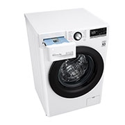 LG Lave-linge 9kg - 68L | Moteur intelligent AI Direct Drive™ garanti 10 ans | Dosage automatique ezDispense™, LG F94V35WHSA