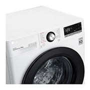 LG Lave-linge 9kg - 68L | Moteur intelligent AI Direct Drive™ garanti 10 ans | Dosage automatique ezDispense™, LG F94V35WHSA