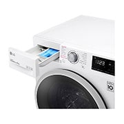 LG Lave-linge 9 kg - 68L | AI Direct Drive™ | Moteur Direct Drive™ garanti 10 ans, LG F94V37WHS