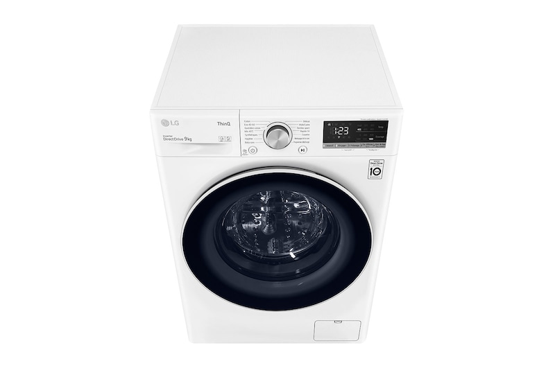 LG Lave-linge 9 kg - 68L | AI Direct Drive™ | Moteur Direct Drive™ garanti 10 ans, LG F94V40WH