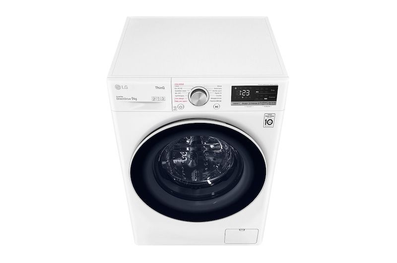 LG  Lave-linge 9 kg - 68L | AI Direct Drive™ | Moteur Direct Drive™ garanti 10 ans, LG F94V40WHS