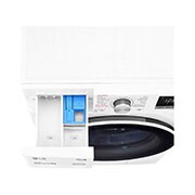 LG  Lave-linge 9 kg - 68L | AI Direct Drive™ | Moteur Direct Drive™ garanti 10 ans, LG F94V40WHS