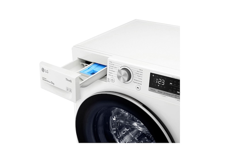 LG Lave-linge | 9 kg | 68L | AI DD™ | LG ThinQ™, LG F94V41WH