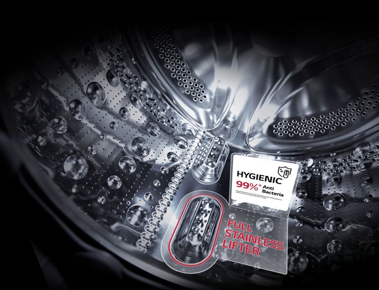 Aubes de lavage en inox 1