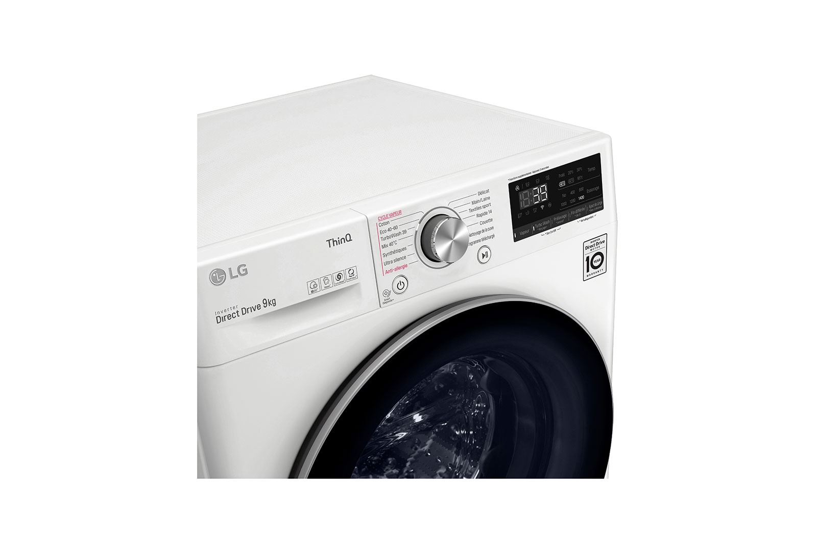 LG F94V71WHST Vue de côté