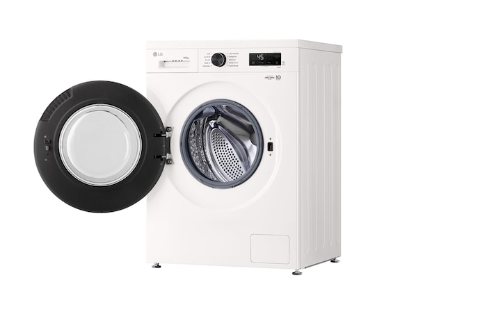 Right side view door open