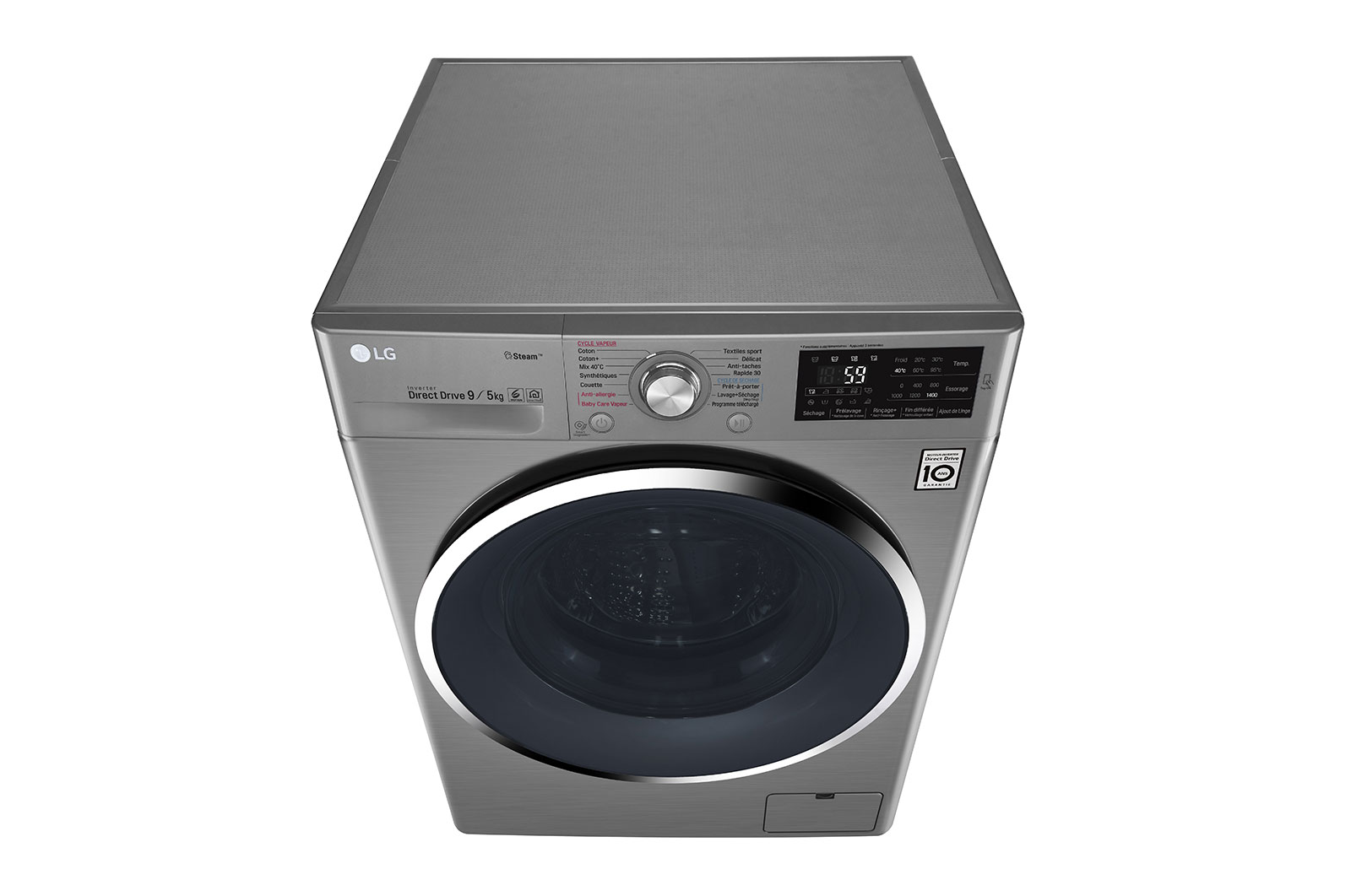 LG Lavante-séchante 9/5KG | 6 Motion Direct Drive™ | Moteur Direct Drive™ garanti 10 ans |  A, LG F954J62IXS