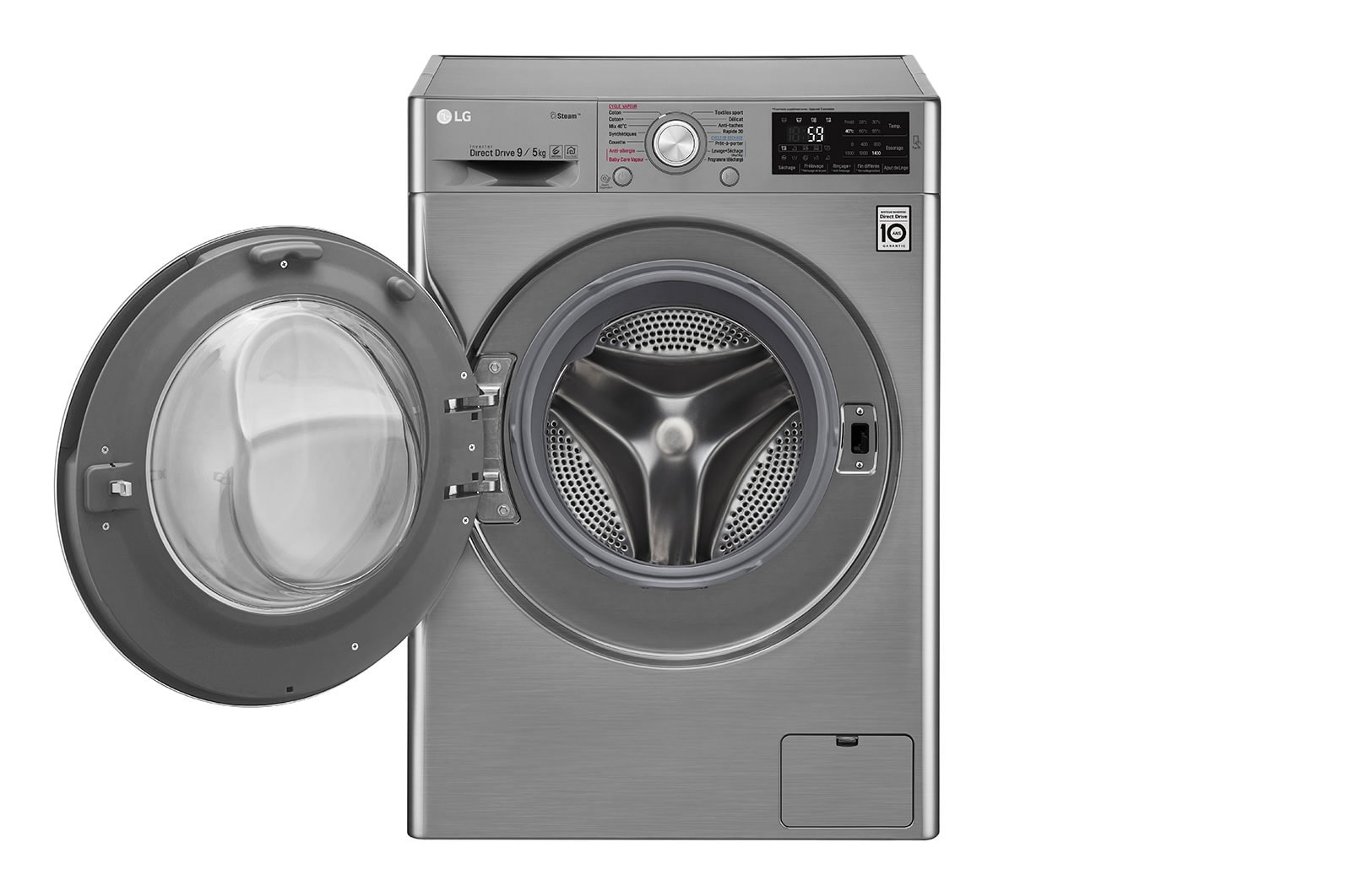 LG Lavante-séchante 9/5KG | 6 Motion Direct Drive™ | Moteur Direct Drive™ garanti 10 ans |  A, LG F954J62IXS