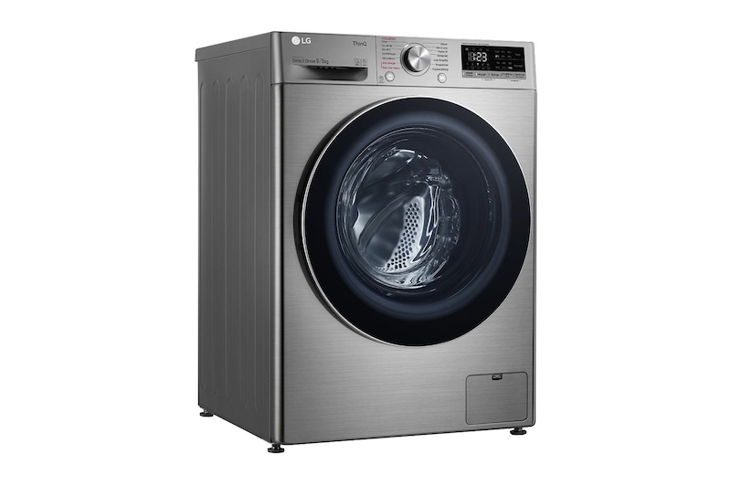 LG Lavante-séchante 9/5 kg - 59L | AI Direct Drive™ | Smart Diagnosis™  I Moteur Direct Drive™ garanti 10 ans, LG F954N42IXRS