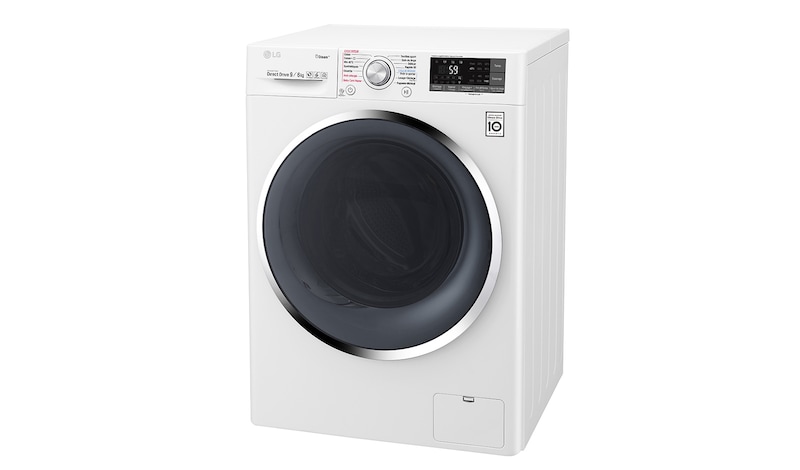 LG Lavante-séchante 9/6 KG | TrueSteam™ | EcoHybrid | 6 Motion Direct Drive™ | Wi-Fi | Smart Diagnosis™ | Moteur Direct Drive™ garanti 10 ans , LG F964J72WRH