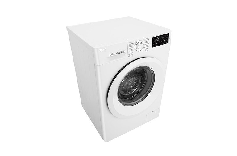 LG Lave-Linge 9KG  |1200 tours | 6 Motion Direct Drive™ | Smart Diagnosis™ | Moteur Direct Drive™ – Garanti 10 ans , LG FH2U2VFN3