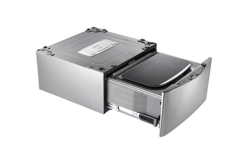 LG TWINWash™MINI LANCEZ DEUX MACHINES SIMULTANÉMENT OU INDÉPENDAMMENT ! Lave-linge 2 KG | 3 Motion Direct Drive™ | Wi-Fi | Smart Diagnosis™ | Moteur Direct Drive™ garanti 10 ans | TWINWash™MINI, LG FM27K5IX | Stone Silver