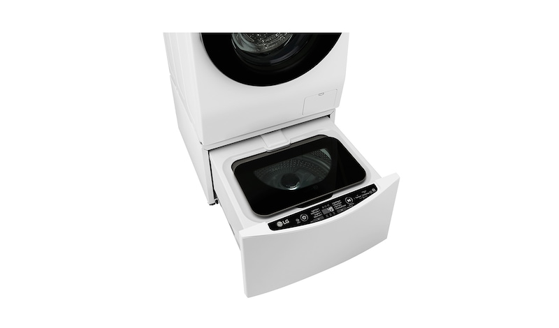 LG Lave-linge 2 KG | 3 Motion Direct Drive™ | Wi-Fi |Smart Diagnosis™ | Moteur Direct Drive™ garanti 10 ans | LG TWINWash™ Mini, LG FM27K5WH