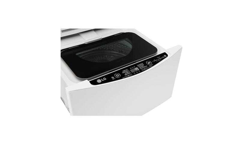 LG Lave-linge 2 KG | 3 Motion Direct Drive™ | Wi-Fi |Smart Diagnosis™ | Moteur Direct Drive™ garanti 10 ans | LG TWINWash™ Mini, LG FM27K5WH