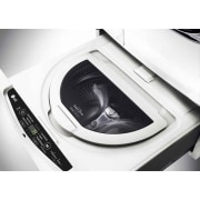 LG Lave-linge 3,5 KG | Wi-Fi |3 Motion Direct Drive™ | Smart Diagnosis™ | Moteur Direct Drive™ garanti 10 ans | LG TWINWash™MINI, LG FM37E1WH