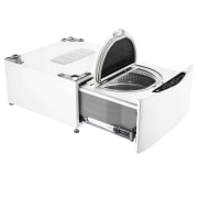 LG Lave-linge 3,5 KG | Wi-Fi |3 Motion Direct Drive™ | Smart Diagnosis™ | Moteur Direct Drive™ garanti 10 ans | LG TWINWash™MINI, LG FM37E1WH