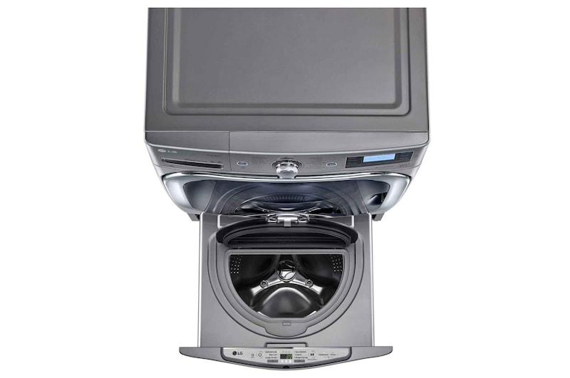 LG Lave-linge 3,5 KG | 3 Motion Direct Drive™ | Smart Diagnosis™ | Moteur Direct Drive™ garanti 10 ans | LG TWINWash™ Mini, LG FM37E1IX