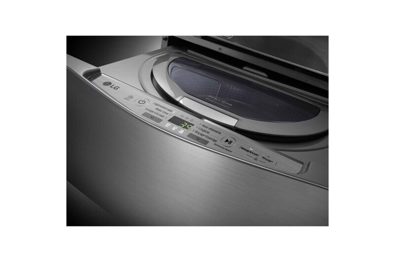 LG Lave-linge 3,5 KG | 3 Motion Direct Drive™ | Smart Diagnosis™ | Moteur Direct Drive™ garanti 10 ans | LG TWINWash™ Mini, LG FM37E1IX