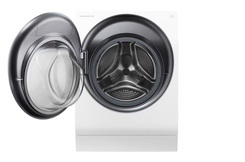 LG Lavante-séchante LG SIGNATURE 12/7 kg - 78L | AI Direct Drive™ | Pompe à chaleur I Moteur Direct Drive™ avec système Centum™ garanti 20 ans, LG LSWD100E