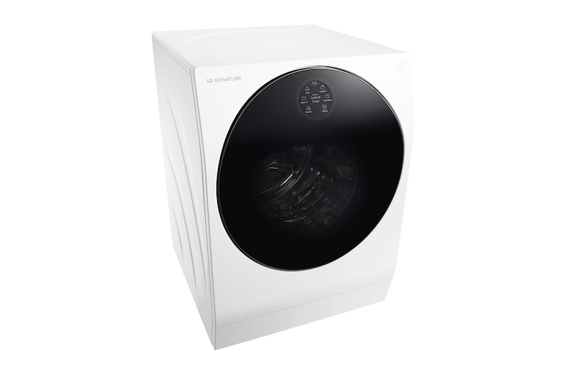 LG Lavante-séchante LG SIGNATURE 12/7 kg - 78L | AI Direct Drive™ | Pompe à chaleur I Moteur Direct Drive™ avec système Centum™ garanti 20 ans, LG LSWD100E