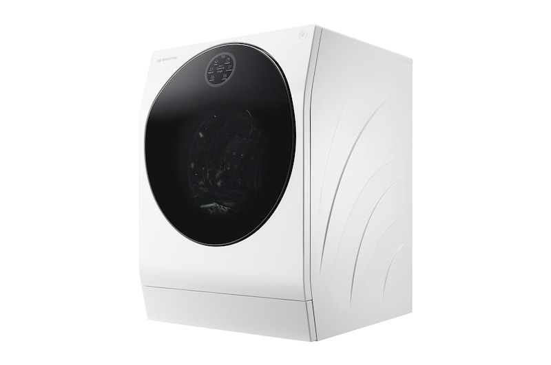 LG Lavante-séchante LG SIGNATURE 12/7 kg - 78L | AI Direct Drive™ | Pompe à chaleur I Moteur Direct Drive™ avec système Centum™ garanti 20 ans, LG LSWD100E