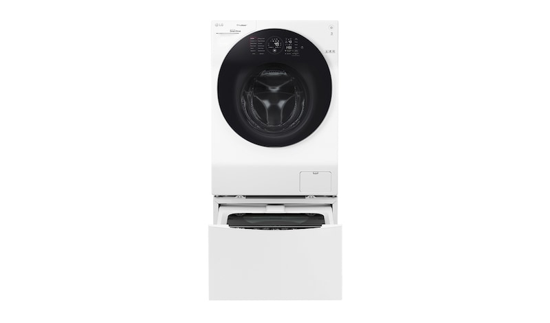 LG TWINWash™ Lave-linge principal 10KG | Mini Lave linge 2KG | TrueSteam™ | TurboWash™ | A+++(-40%) | Wi-Fi | Moteur Direct Drive™ garanti 10 ans, LG T14G1GWHS