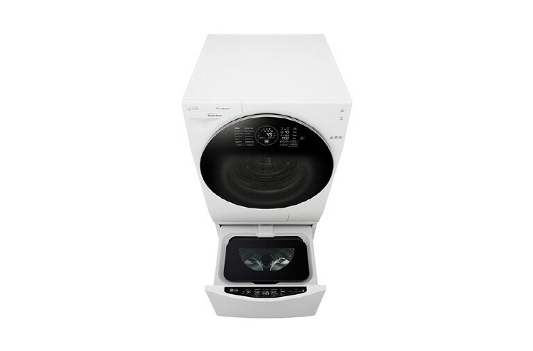 LG TWINWash™ Lave-linge principal 12KG | Mini Lave linge 2KG | TrueSteam™ | TurboWash™ | Wi-Fi | A+++(-60%) |  Moteur Direct Drive™ garanti 10 ans, LG T24G1GWHS