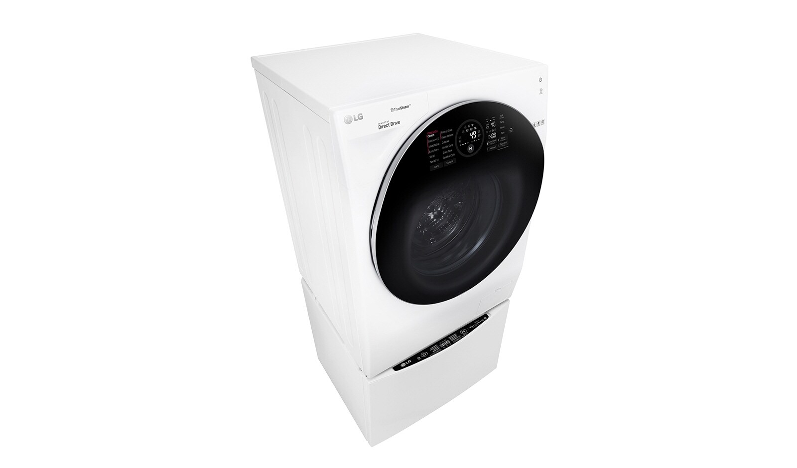 LG TWINWash™ Lave-linge principal 12KG | Mini Lave linge 2KG | TrueSteam™ | TurboWash™ | Wi-Fi | A+++(-60%) |  Moteur Direct Drive™ garanti 10 ans, LG T24G1GWHS