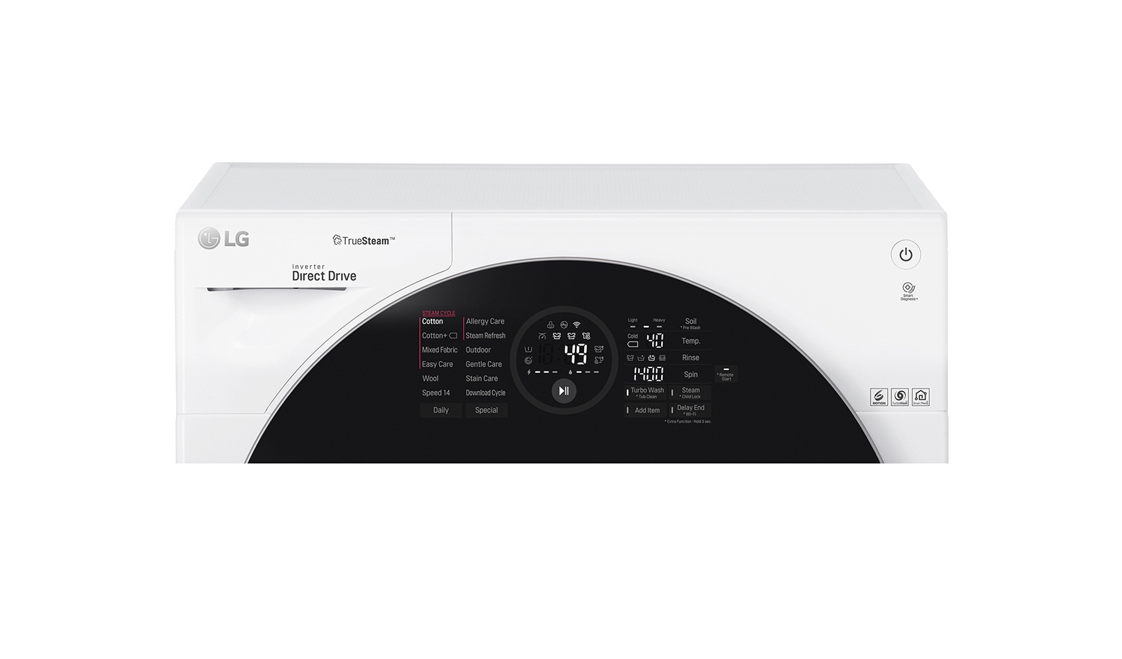 LG TWINWash™ Lave-linge principal 9KG | Mini Lave Linge 2KG | Steam™ | TurboWash™ | A+++(-40%) | Wi-Fi | Moteur Direct Drive™ garanti 10 ans , LG T94G1GWHS