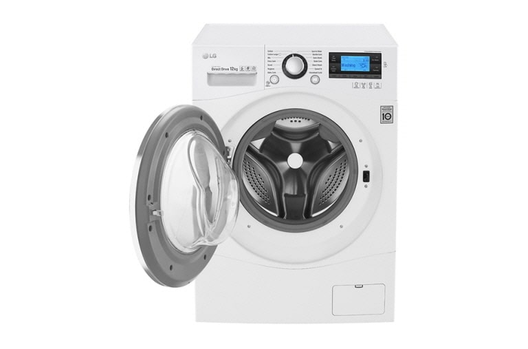 LG Lave-linge 6 Motion Direct Drive 12 Kg en format standard, LG F24962WH