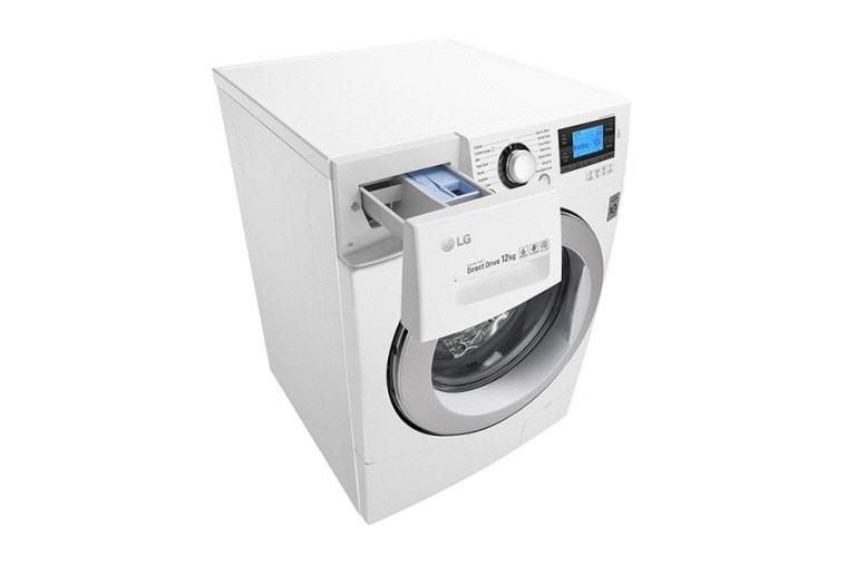 LG Lave-linge 6 Motion Direct Drive 12 Kg en format standard, LG F24962WH
