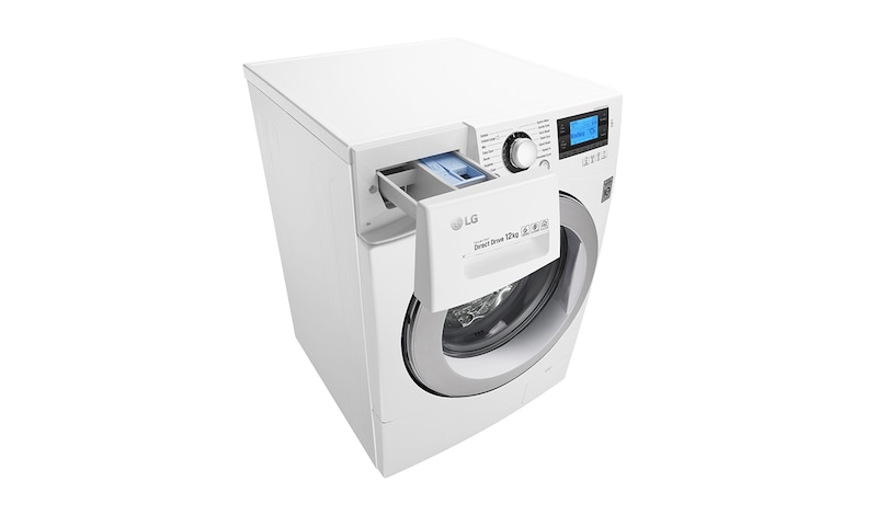 LG Lave-linge 6 Motion Direct Drive 12 Kg en format standard, LG F24962WH