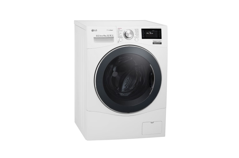 LG Lave-linge Centum | 12kg | Silence | True Steam | TurboWash | Connectivité Wi-Fi | 6 Motion Direct Drive™ |  A+++(-60%), LG F24F93EWHS