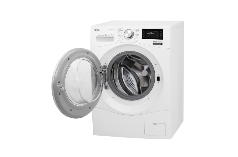 LG Lave-linge Centum | 12kg | Silence | True Steam | TurboWash | Connectivité Wi-Fi | 6 Motion Direct Drive™ |  A+++(-60%), LG F24F93EWHS