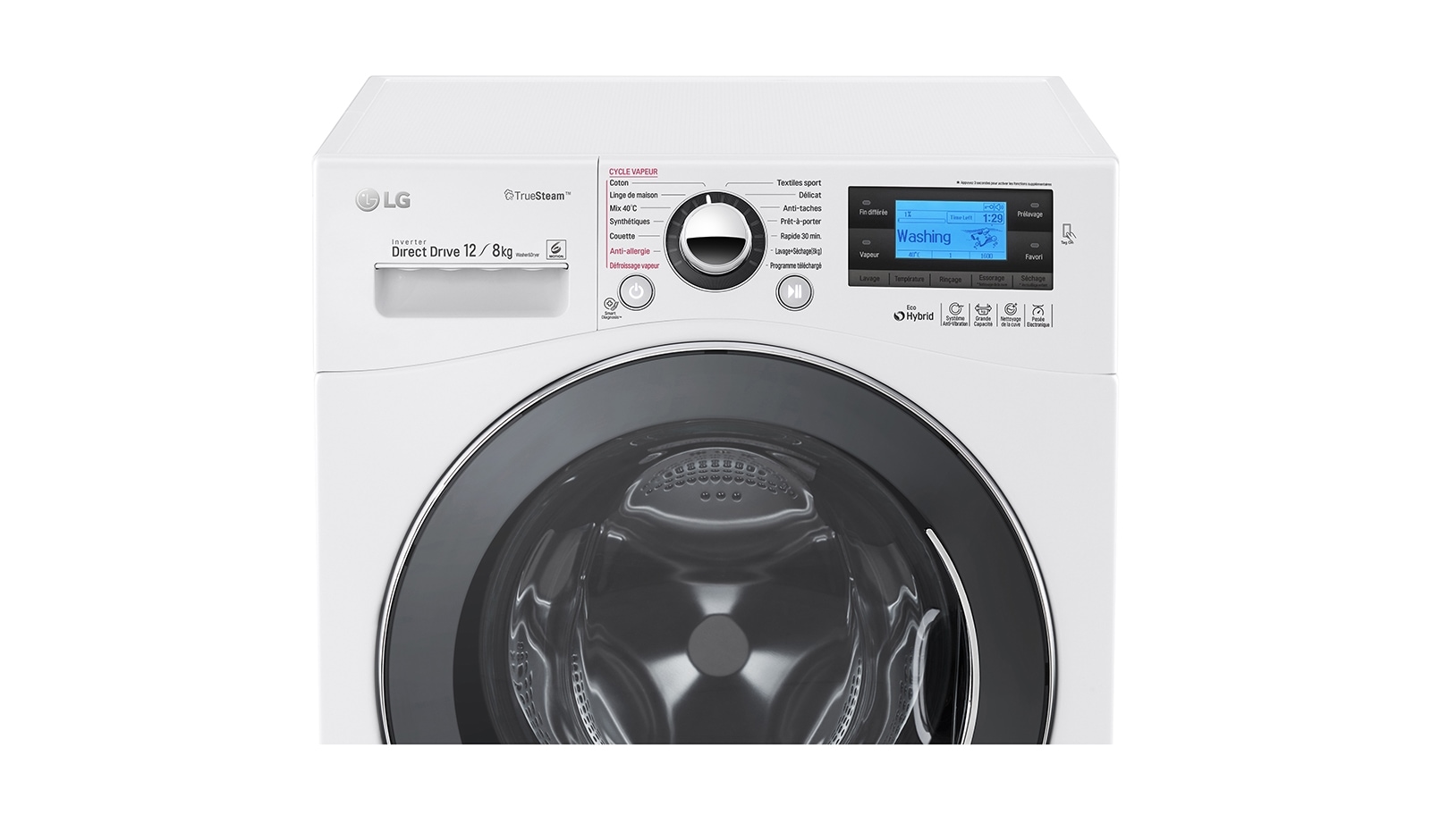 LG Lavante-séchante 12/8 KG 6 Motion , LG F286513WRH