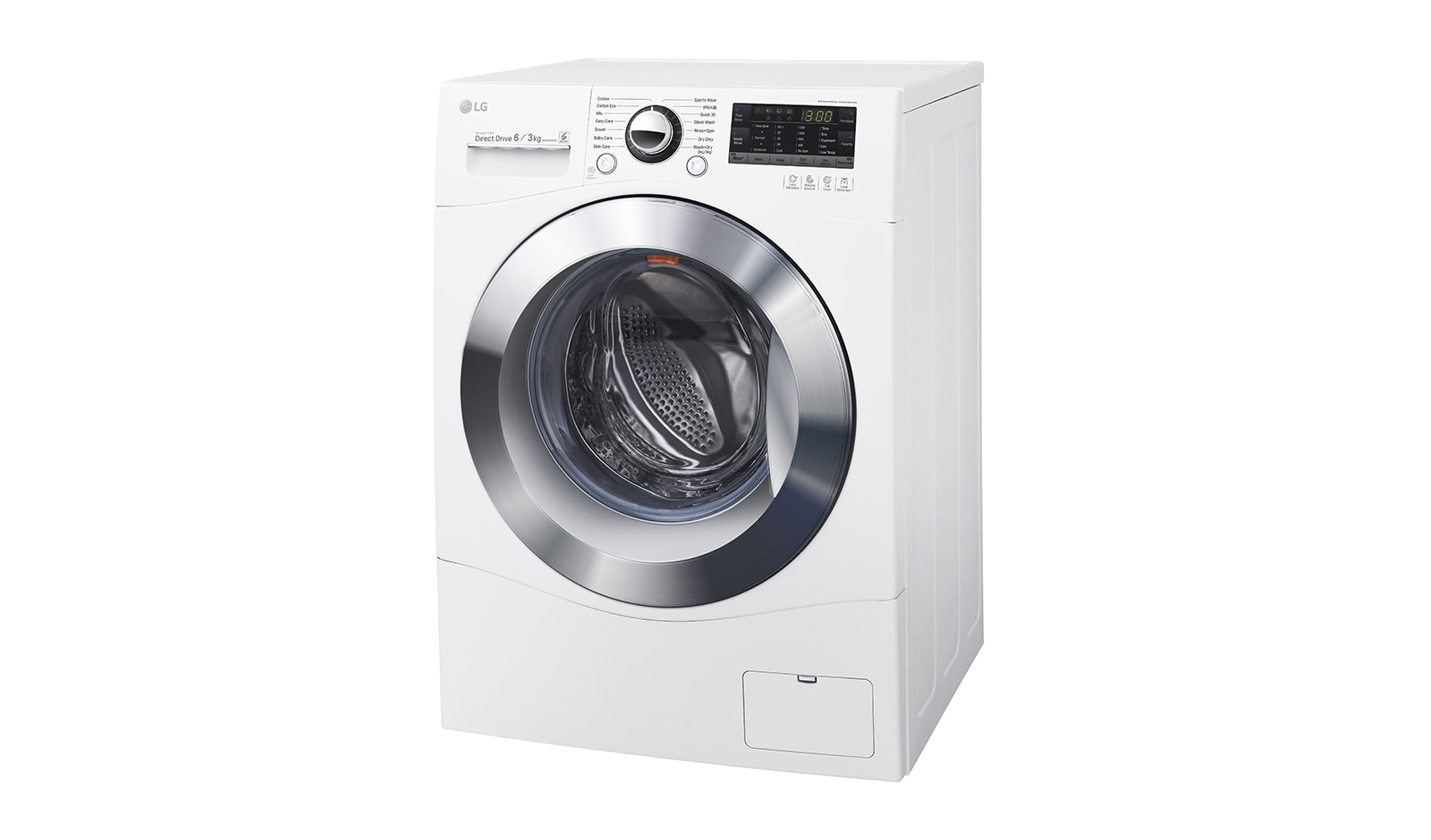 LG Lavage Rapide & Performant avec TurboWash™ de LG, LG F63280WR