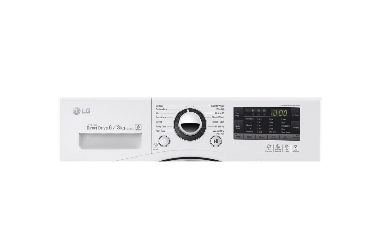 LG Lavage Rapide & Performant avec TurboWash™ de LG, LG F63280WR