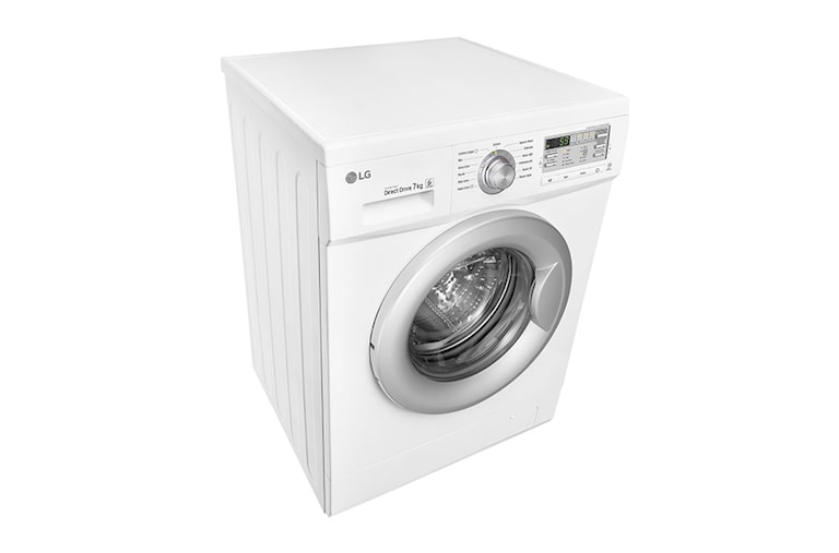 LG Lave-Linge 7KG | 6 Motion™ Direct Drive, LG F72731WH