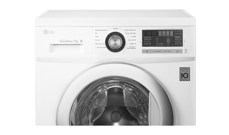 LG Lave-Linge 7KG | 6 Motion™ Direct Drive | A+++, LG F74552WH