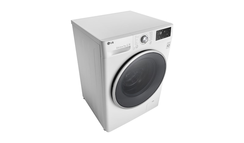 LG Lave-Linge 7KG | TurboWash™ | 6 Motion Direct Drive | Finitions chromées | Smart NFC Tag On, LG F74902WH