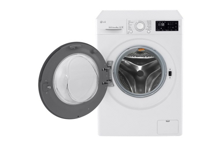 LG Lave-Linge 8KG | 6 Motion Direct Drive™  | A+++-40%  | Smart Diagnosis™ | Moteur Direct Drive™ certifié, LG F84820WH