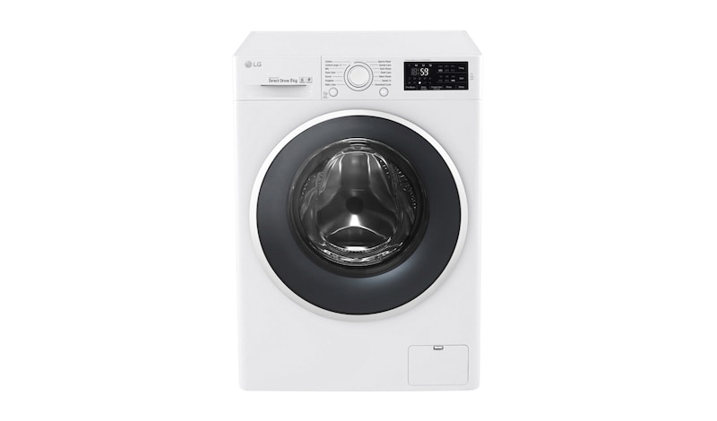 LG Lave-Linge 8KG | 6 Motion Direct Drive™  | A+++-40%  | Smart Diagnosis™ | Moteur Direct Drive™ certifié, LG F84820WH
