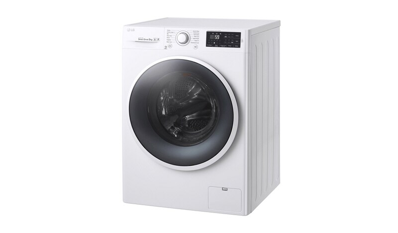 LG Lave-Linge 8KG | 6 Motion Direct Drive™  | A+++-40%  | Smart Diagnosis™ | Moteur Direct Drive™ certifié, LG F84820WH