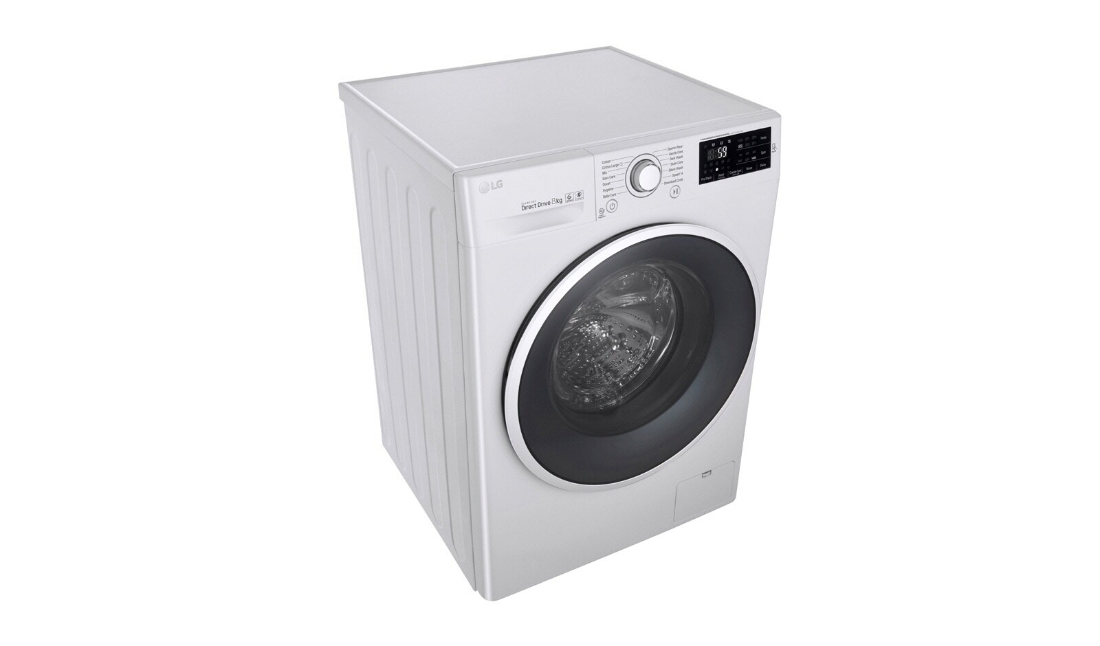 LG Lave-Linge 8KG | 6 Motion Direct Drive™  | A+++-40%  | Smart Diagnosis™ | Moteur Direct Drive™ certifié, LG F84820WH