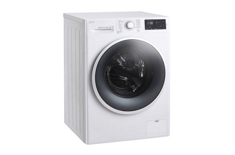 LG Lave-Linge 8KG | TurboWash™ | 6 Motion Direct Drive™  | A+++-40%  | Smart Diagnosis™ | Moteur Direct Drive™ certifié VDE 22 ans, LG F84841WH