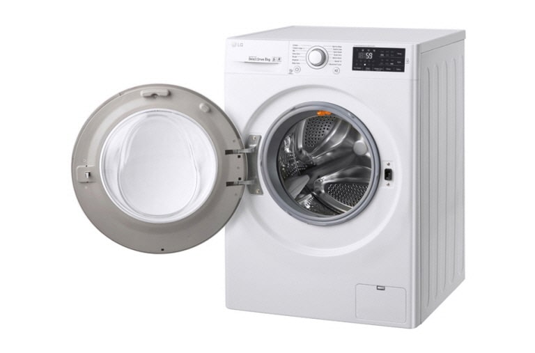LG Lave-Linge 8KG | TurboWash™ | 6 Motion Direct Drive™  | A+++-40%  | Smart Diagnosis™ | Moteur Direct Drive™ certifié VDE 22 ans, LG F84841WH