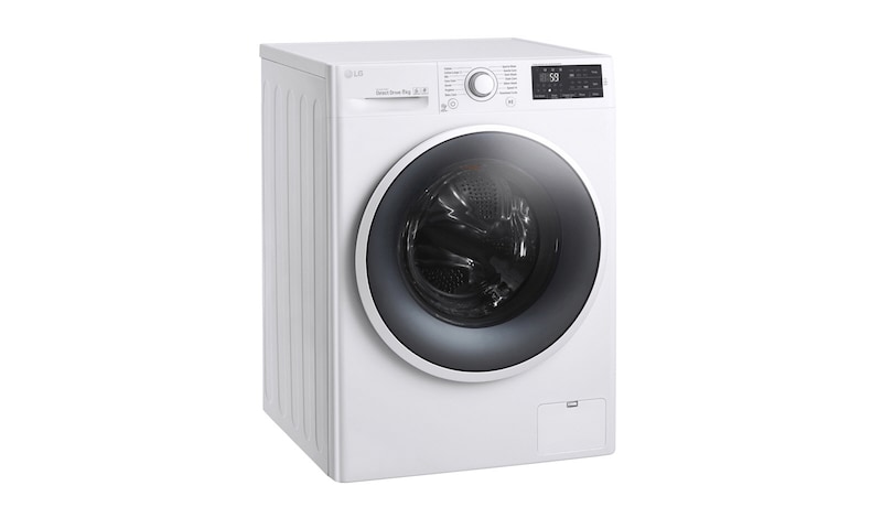 LG Lave-Linge 8KG | TurboWash™ | 6 Motion Direct Drive™  | A+++-40%  | Smart Diagnosis™ | Moteur Direct Drive™ certifié VDE 22 ans, LG F84841WH