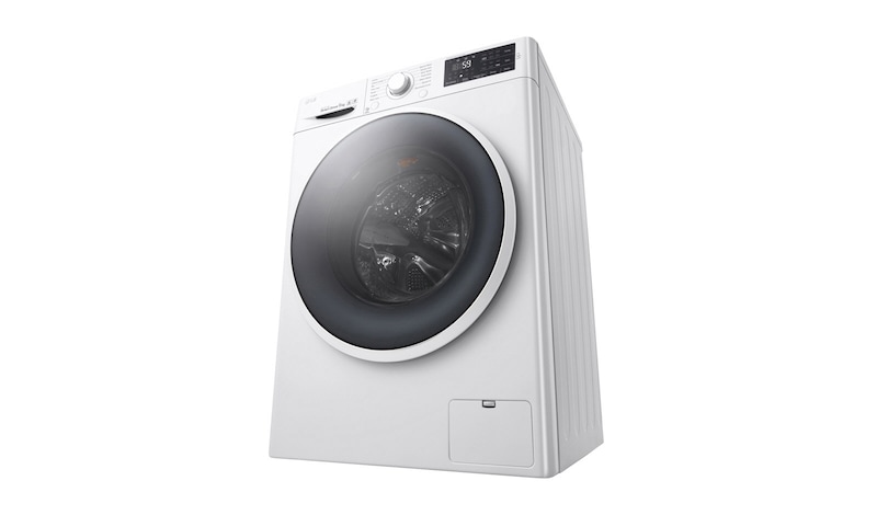 LG Lave-Linge 8KG | TurboWash™ | 6 Motion Direct Drive™  | A+++-40%  | Smart Diagnosis™ | Moteur Direct Drive™ certifié VDE 22 ans, LG F84841WH