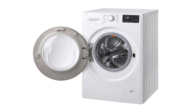 LG Lave-Linge 8KG | TurboWash™ | 6 Motion Direct Drive™  | A+++-40%  | Smart Diagnosis™ | Moteur Direct Drive™ certifié VDE 22 ans, LG F84841WH